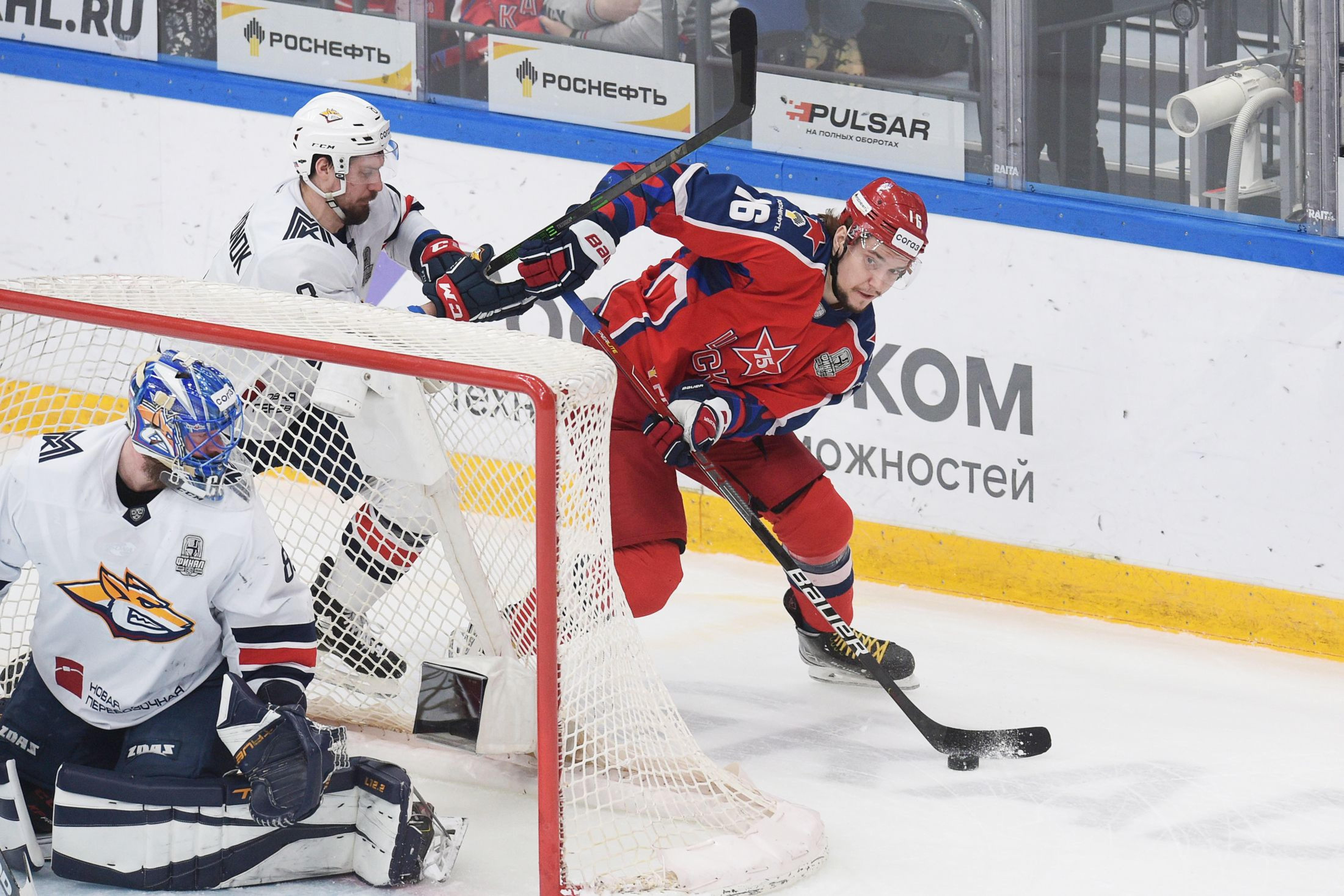 Московский ЦСКА проиграл дома «Металлургу»