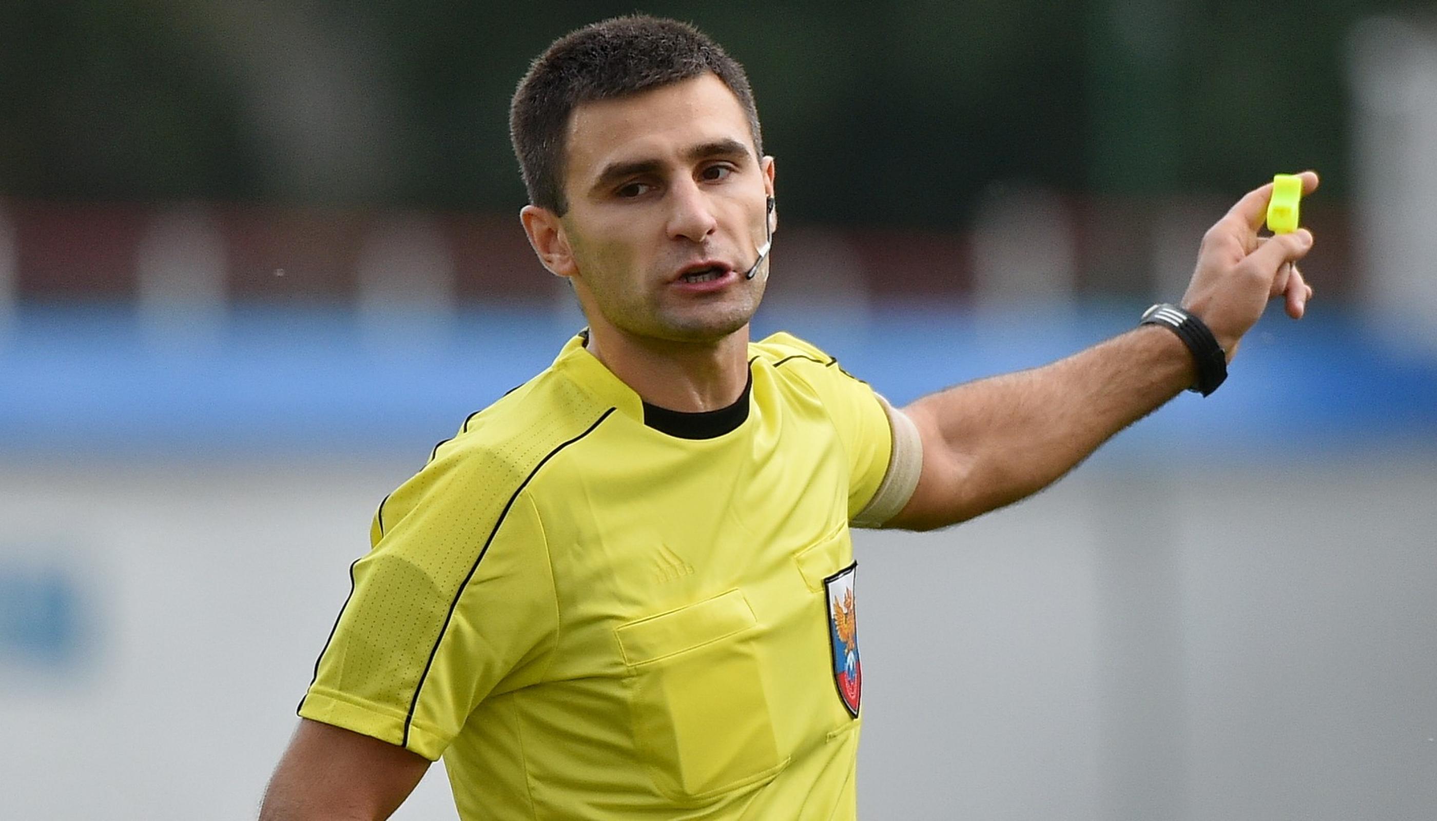 Алексей Сухой рассудит в Кубке страны ЦСКА и «Сочи»