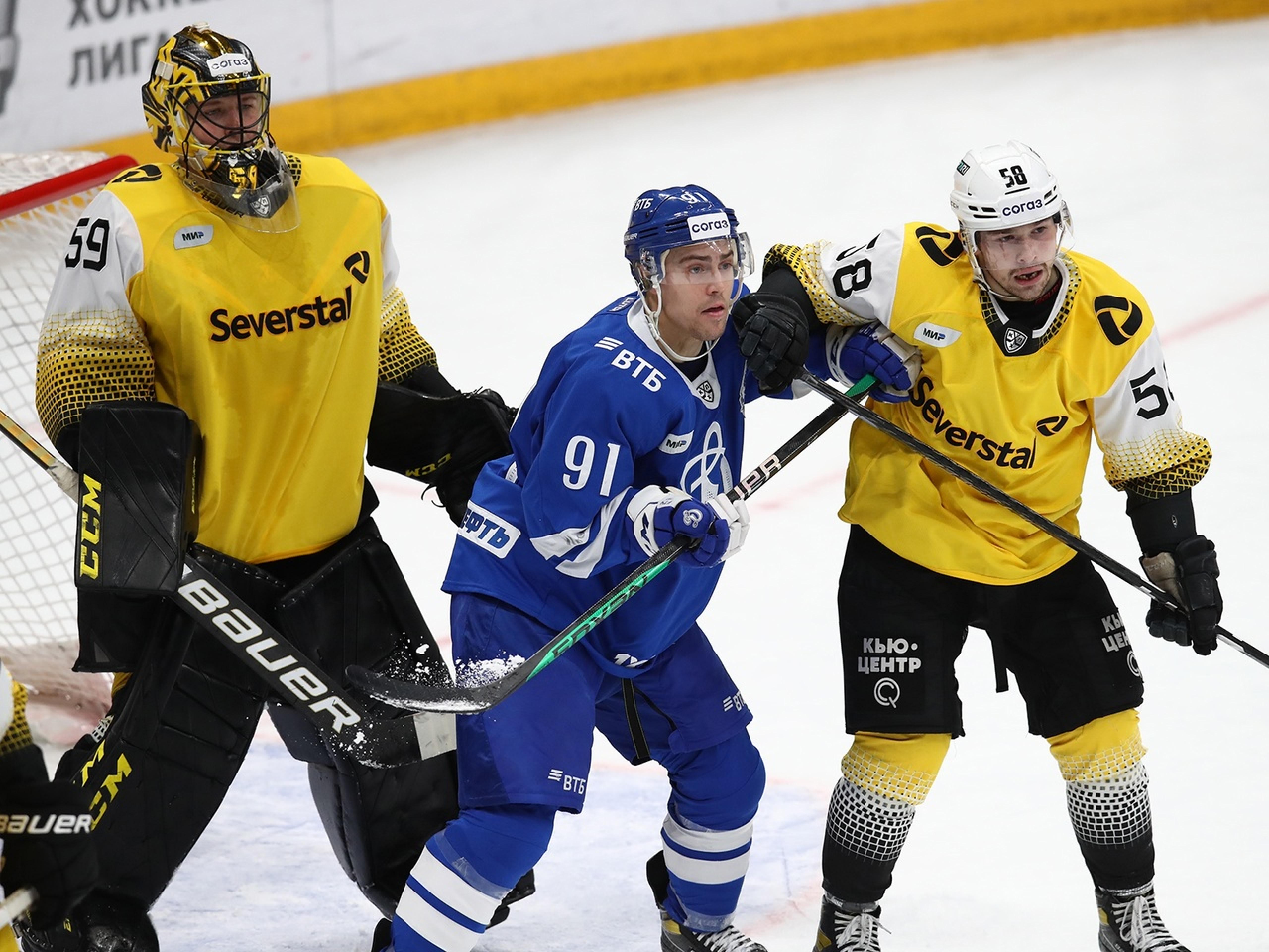 Дубль Рашевского позволил «Динамо» победить «Северсталь»