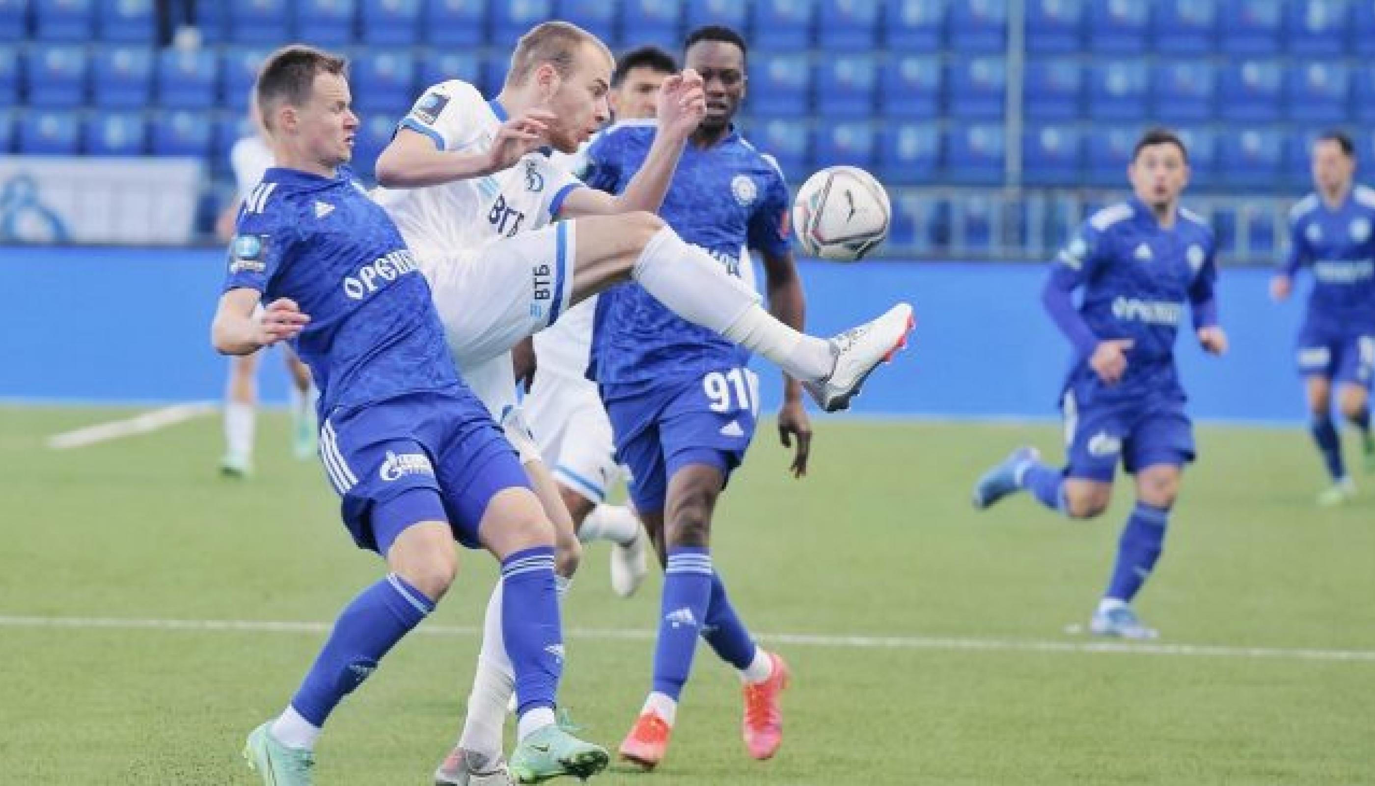 «Динамо» разгромило «Оренбург» в Кубке России